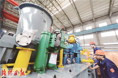 洛陽制造 新型汽輪機創新突破，市場訂單持續增長